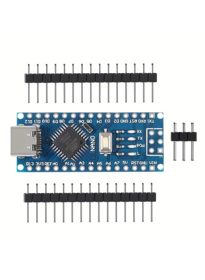 Type C CH340G Atmega328P Development Board 2pcs Micro Nano Beginner Friendly DIY Sensor Learning - Image 3